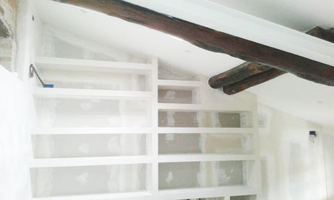 recupero sottotetto con cartongesso isolante idrofugo